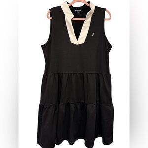 Nautica Jeans Tiered Sleeveless Dress